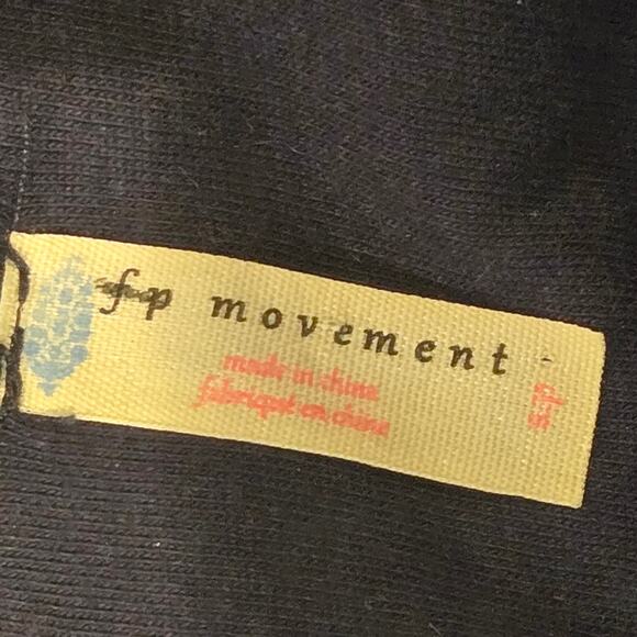 Free People Movement Polar Ice Hooded Puffer 1/2 Zip Jacket Metallic Blue, SZ S - Picture 9 of 12